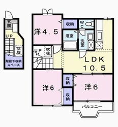 グレースガーデンⅠの物件間取画像